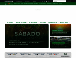 bolivia.com screenshot