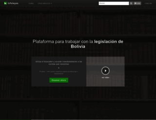 bolivia.infoleyes.com screenshot