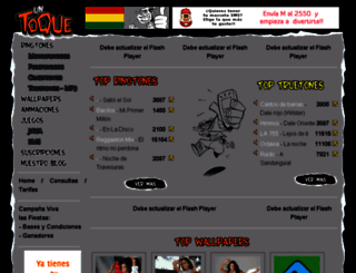 bolivia.untoque.com screenshot
