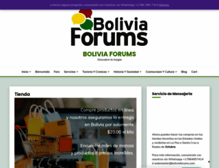 boliviaforums.com screenshot