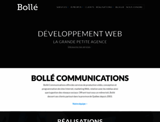 bolle.ca screenshot