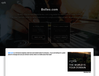 bolleo.com screenshot