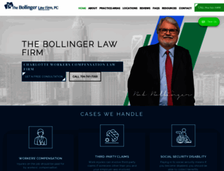 bollingerlawfirmnc.com screenshot
