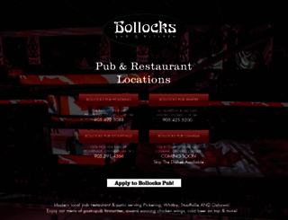 bollockspub.com screenshot