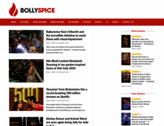 bollyspice.com screenshot