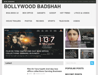 bollywoodbadshah.in screenshot