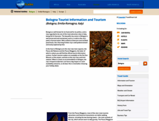 bologna.world-guides.com screenshot