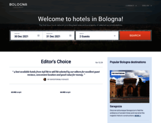 bolognahotels.org screenshot