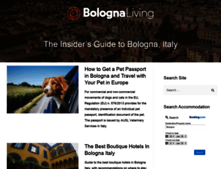 bolognaliving.com screenshot