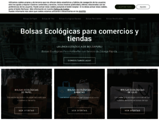 bolsasecologicas.com screenshot
