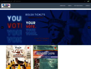 bolsatickets.com screenshot