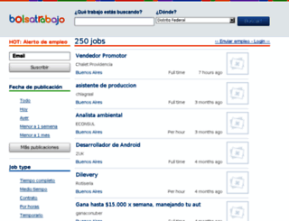 bolsatrabajo.com.ar screenshot