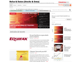 bolsaydatos.com screenshot