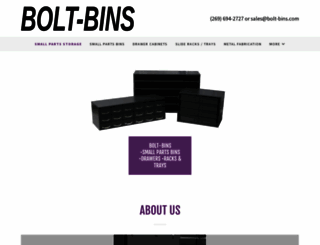 bolt-bins.com screenshot