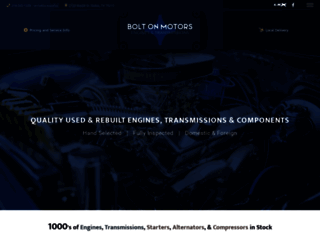 bolt-on-motors.com screenshot