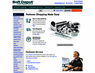 boltdepot.com screenshot