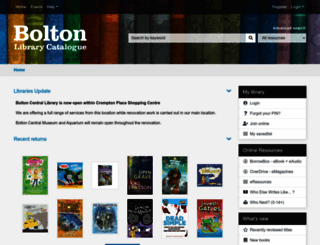 bolton.spydus.co.uk screenshot