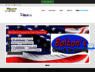 boltonscarpetcleaning.com screenshot