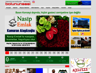 bolununsesi.com screenshot