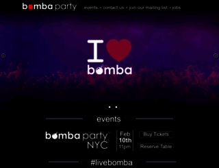 bombaparty.com screenshot