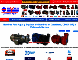 bombasparaagua.com.mx screenshot