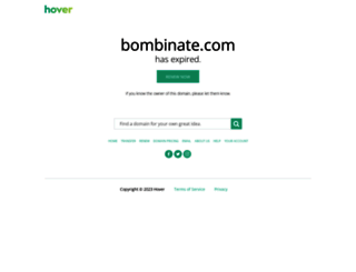 bombinate.com screenshot