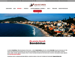 bombinhas.com.br screenshot