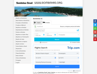 bombinhas.org screenshot