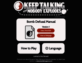 bombmanual.com screenshot