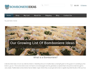 bomboniere-ideas.com.au screenshot