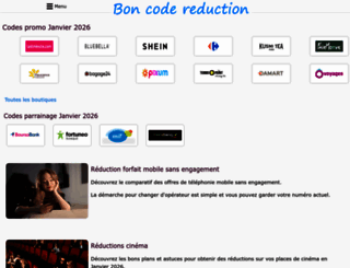 bon-code-reduction.com screenshot