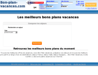 bon-plan-vacances.com screenshot