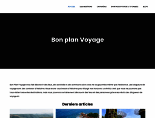 bon-plan-voyage.be screenshot