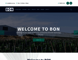 bon.com.au screenshot