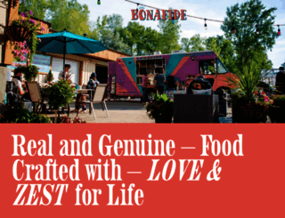 bonafidefoodlove.com screenshot