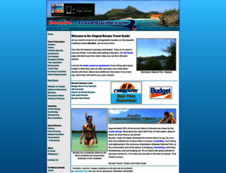 bonaire-travelguide.com screenshot