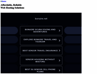 bonaire.net screenshot