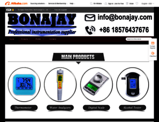 bonajay.en.alibaba.com screenshot