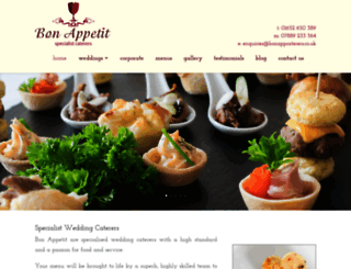 bonappetit-caterers.co.uk screenshot