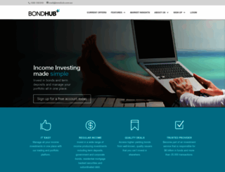 bondhub.com.au screenshot