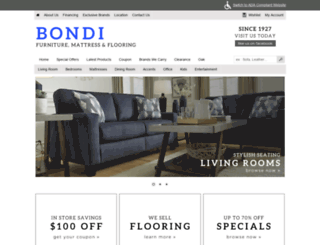 bondifurniture.com screenshot