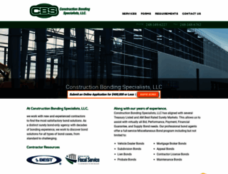 bondingspecialist.com screenshot