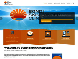 bondiskincancerclinic.com.au screenshot