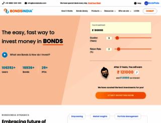 bondsindia.com screenshot