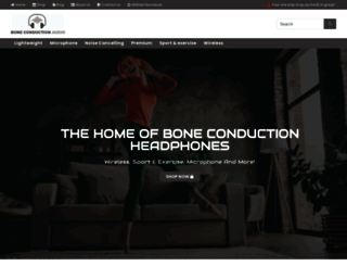 boneconductionaudio.com screenshot