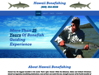 bonefishing-hawaii.com screenshot
