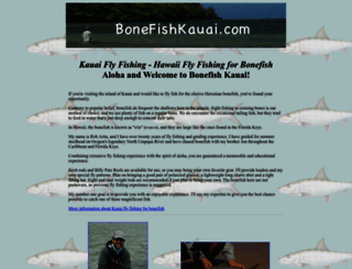 bonefishkauai.com screenshot