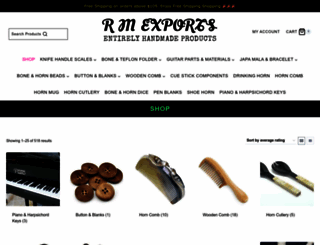 bonehornmaterials.com screenshot