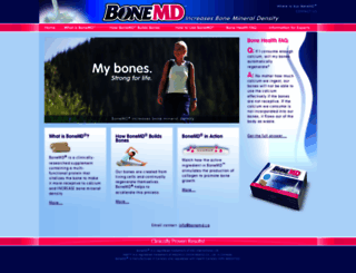 bonemd.com screenshot