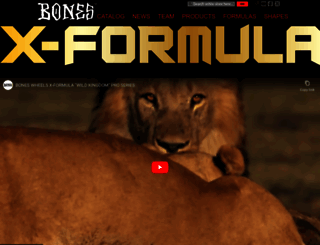 bones.com screenshot